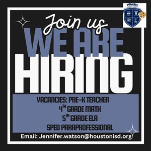 We Are Hiring
